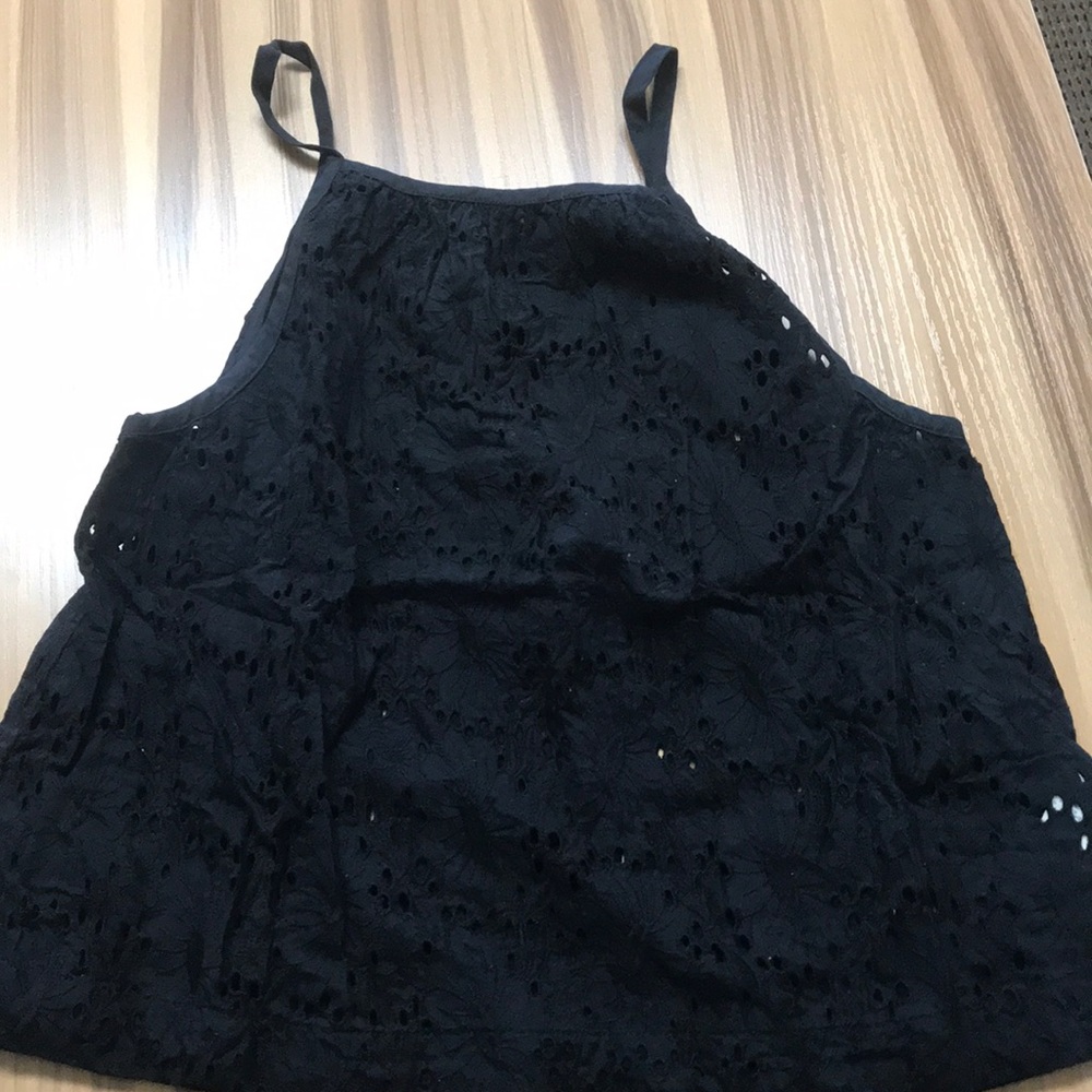 Black Crop Top